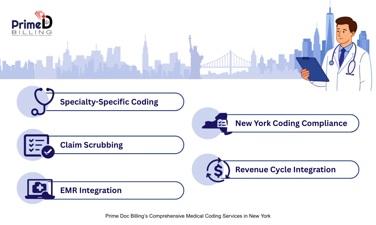 Prime Doc Billing’s Comprehensive Medical Coding Services in New York